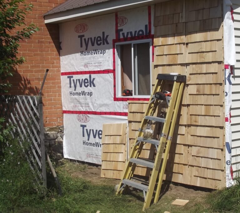 How to Install Cedar Shake Siding Panels