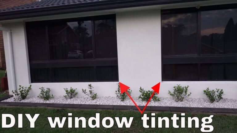 How to Install Window Tint at Home