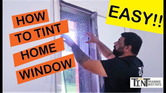 How to Install Window Tint Home