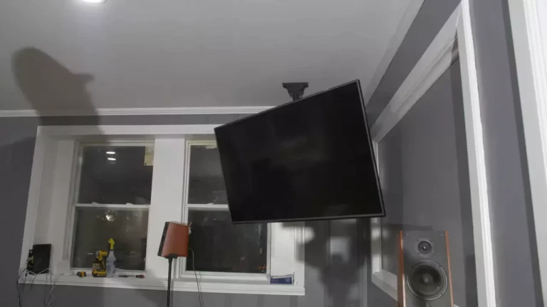 How to Install a Ceiling TV Mount?