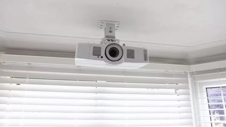 How to Install a Projector on the Ceiling?