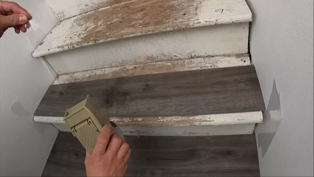 How to Install Vinyl Plank on Stairs