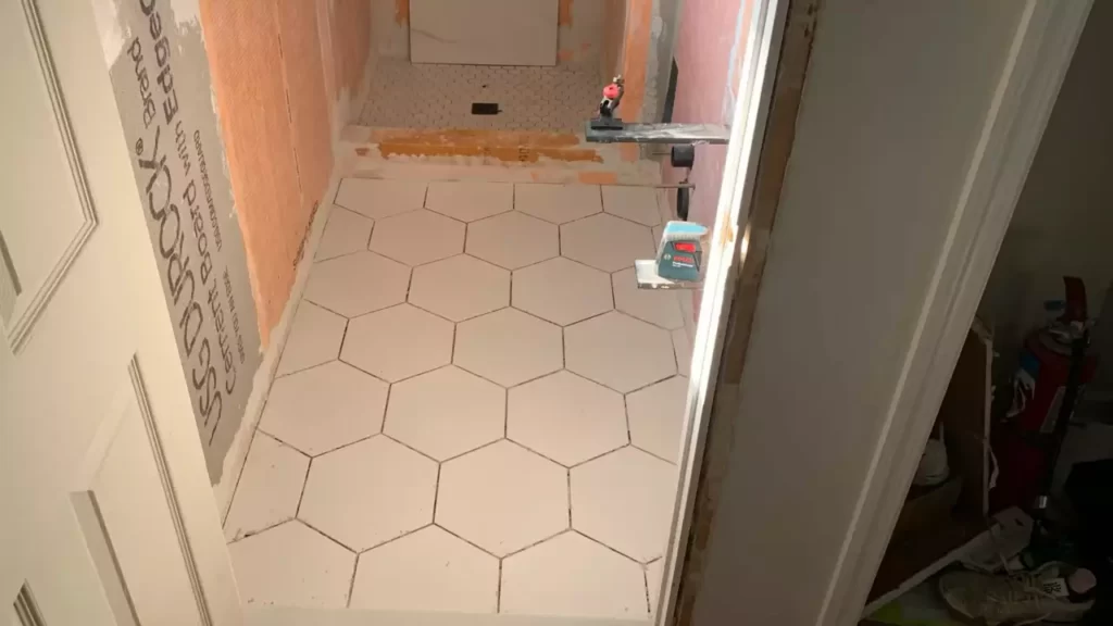 How to Install Hexagon Tile Floor