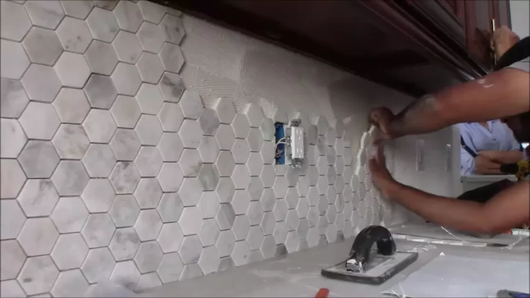 How to Install Marble Tile Backsplash?