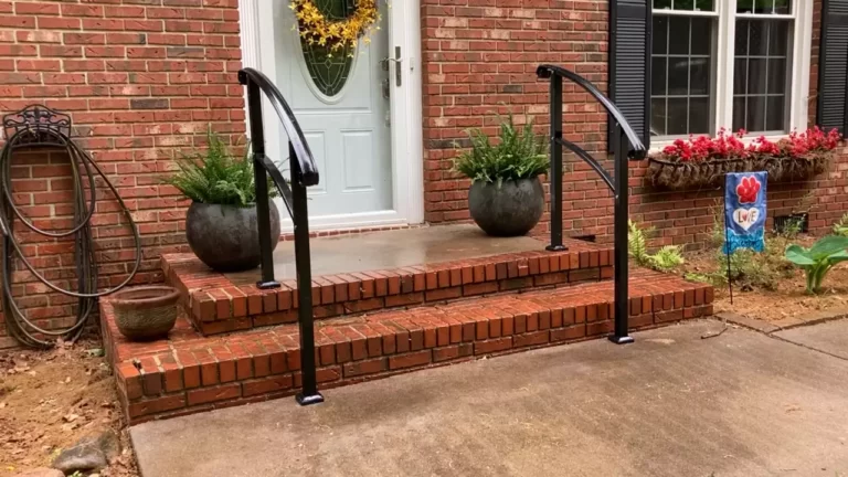 How to Install Porch Step Railing?